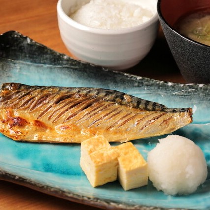 焼魚御膳＋ビュッフェ